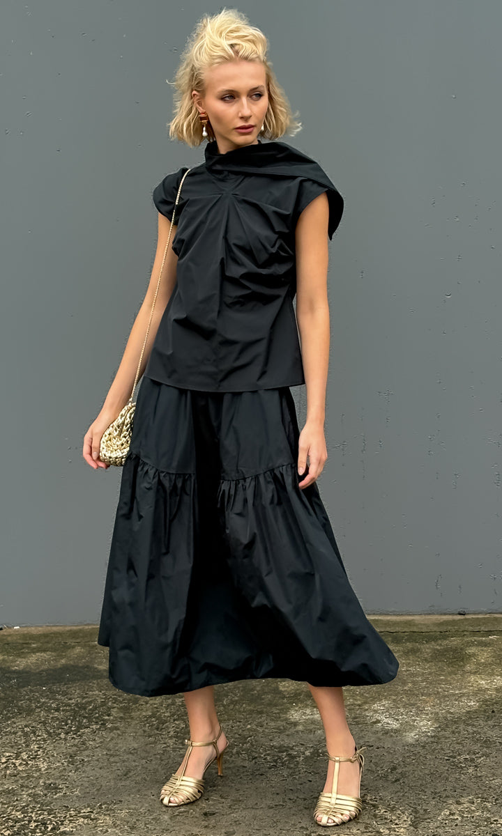 Beatrice b Otto Taffeta Skirt