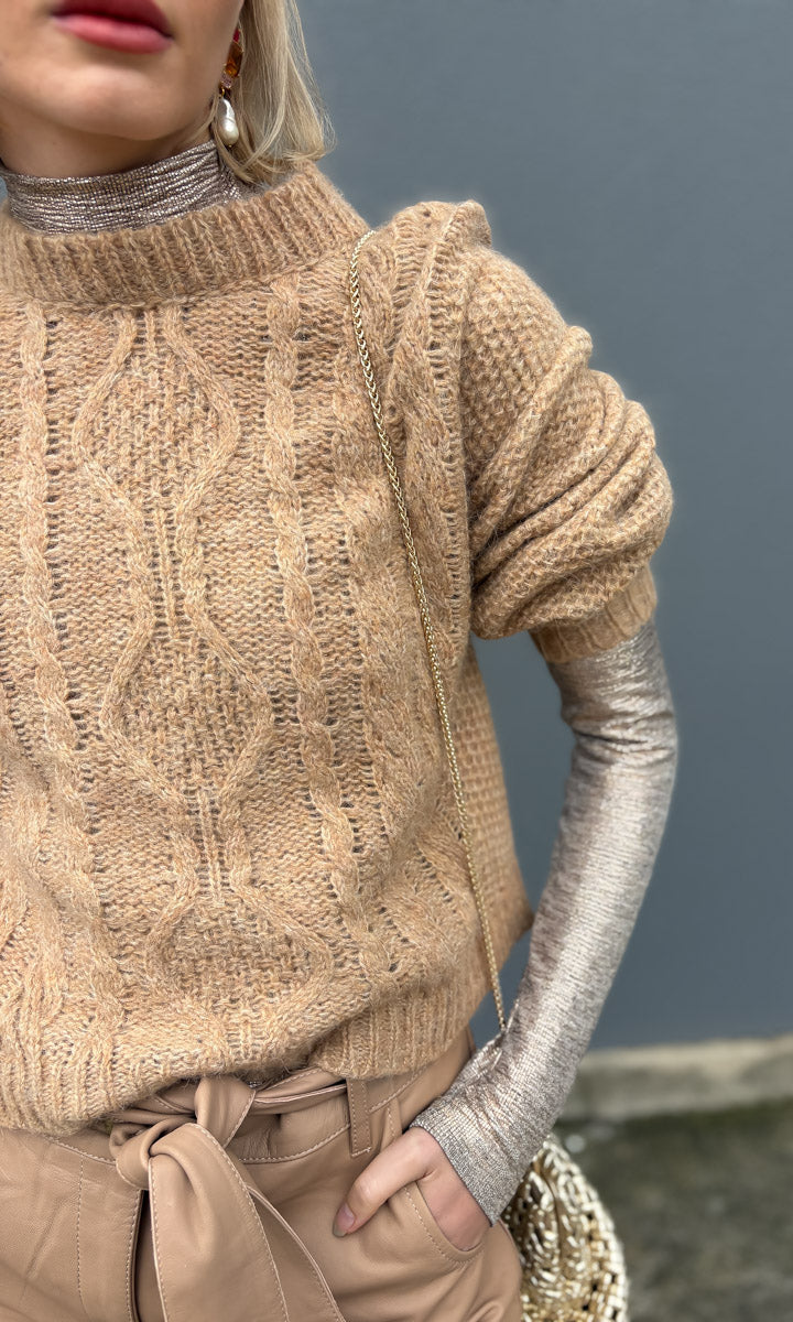 Athens Camel Alpaca Jumper