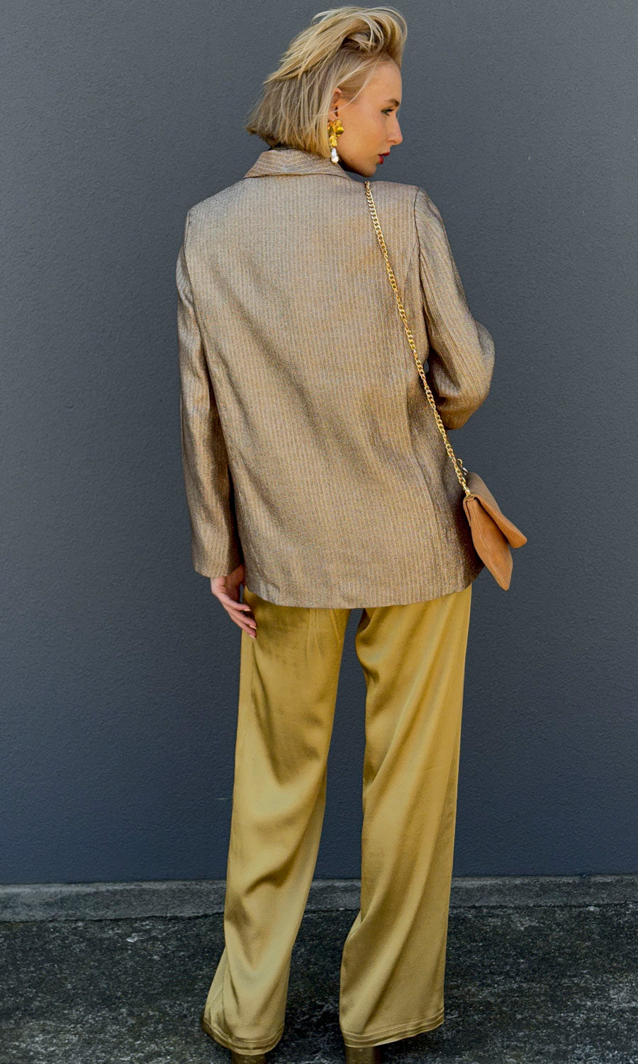 Louizon Galliano Gold Pants