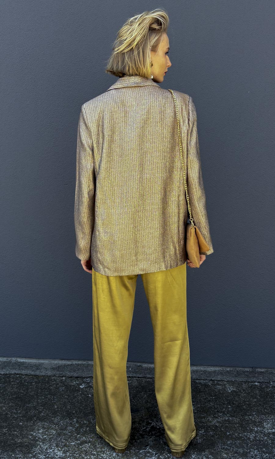 Louizon Galliano Gold Pants