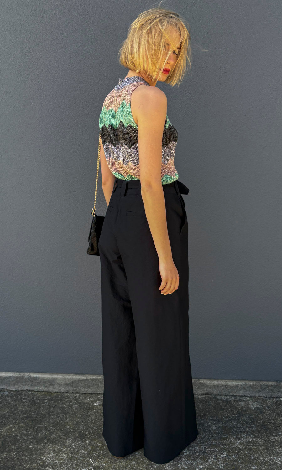 Marella Luca Long Trousers - Black