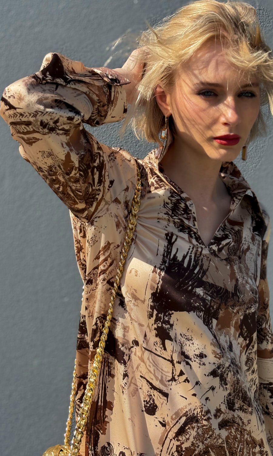 hoss Gala Dress - Vintage Silk