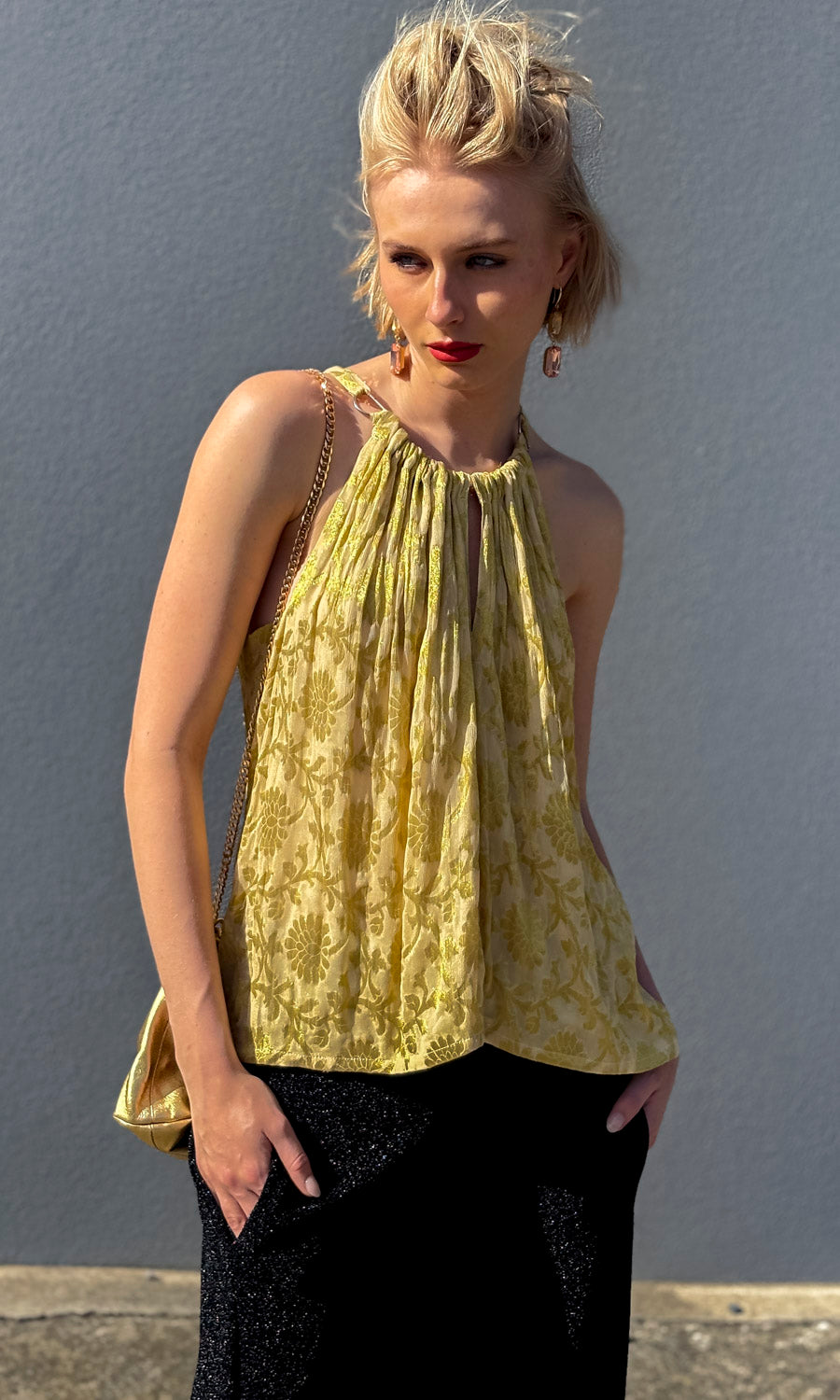 hoss Odyssey  Gold Tank/ Halter