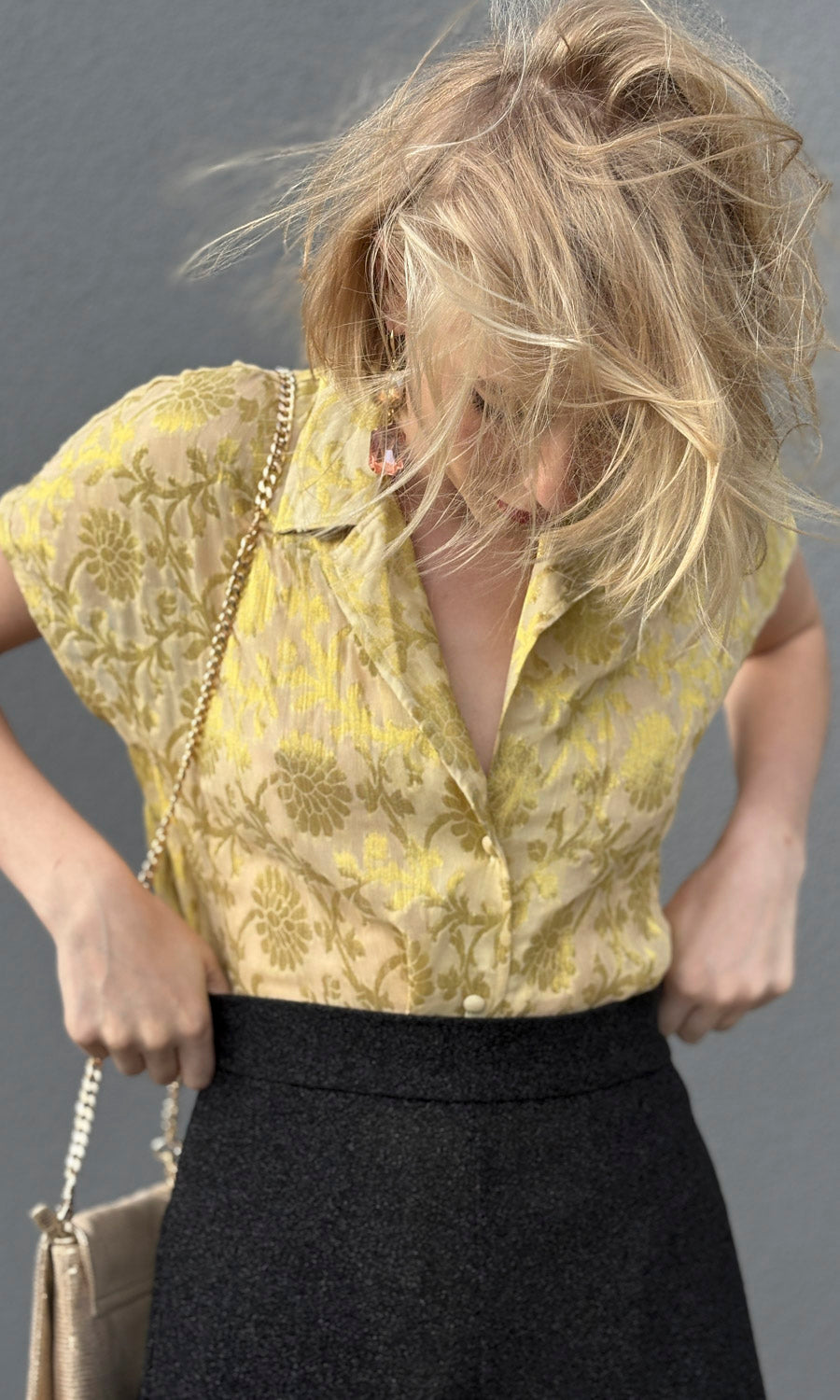 Hoss Little Gold Shirt - Gold Leaf