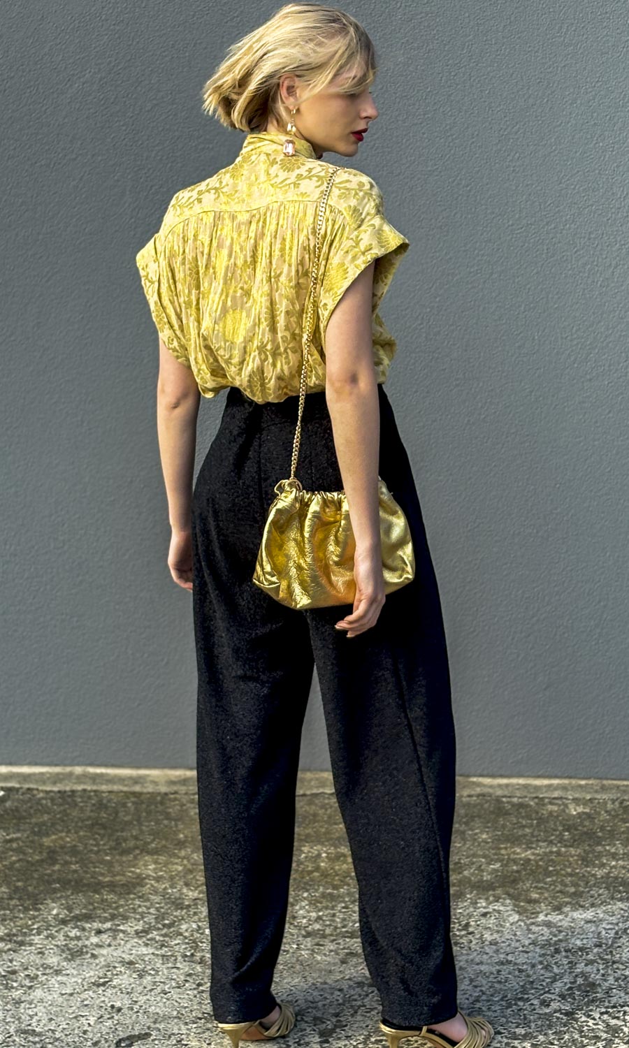 Hoss Mansfield Shirt - Gold Leaf