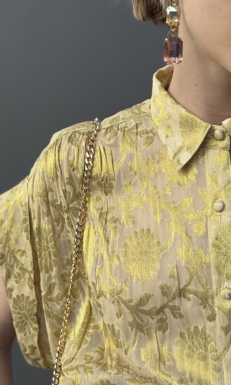 Hoss Mansfield Shirt - Gold Leaf