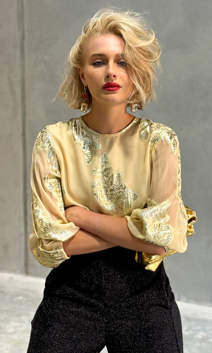 HOSS Helene Tie Back Top - Momento