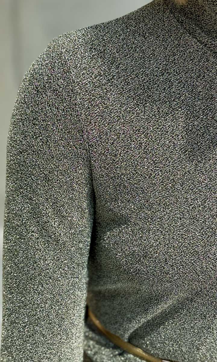 hoss Max Metallic Skivvy - Pewter