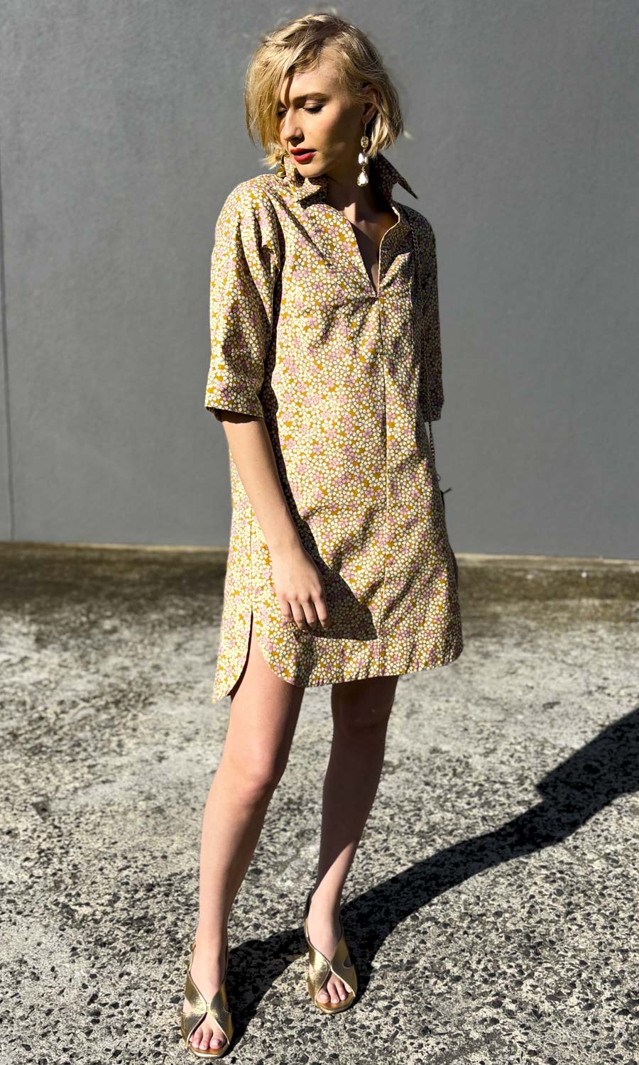 HOSS Ginger Dress - Japanese Garden