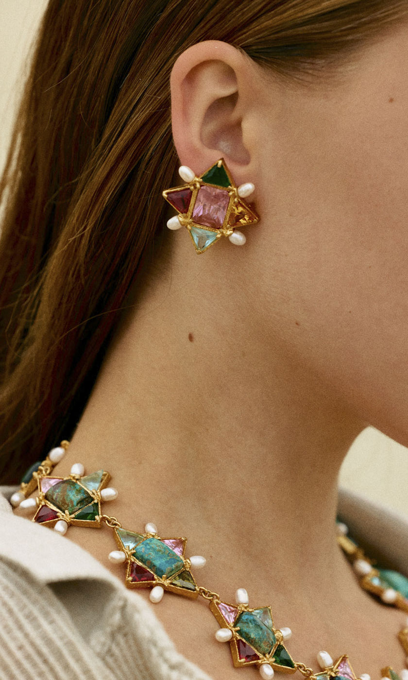 Christie Nicolaides Callista Earrings - Multi