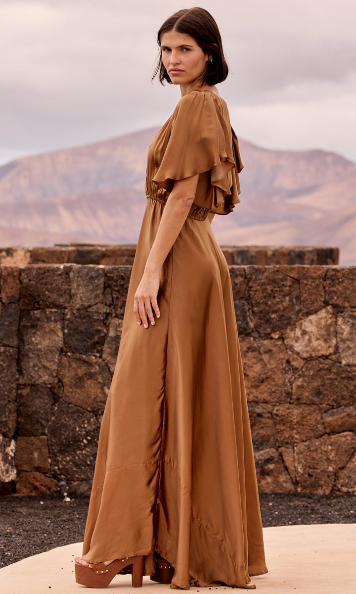 Mes Demoiselles Cascais Dress - Caramel