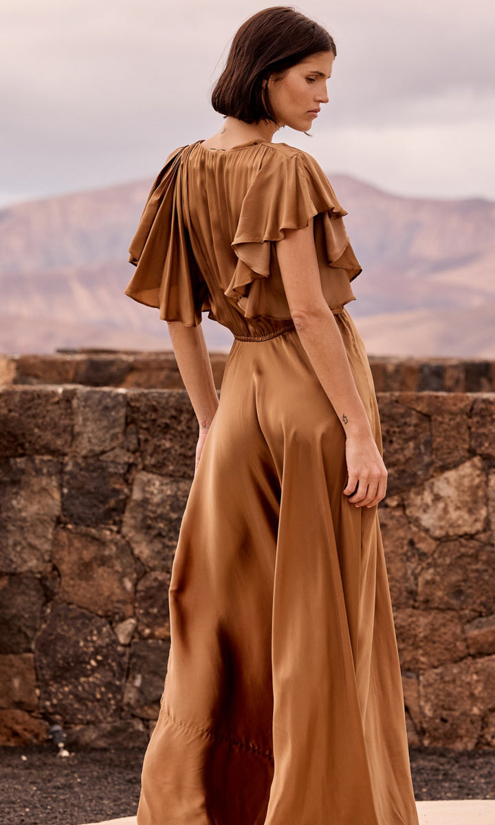 Mes Demoiselles Cascais Dress - Caramel