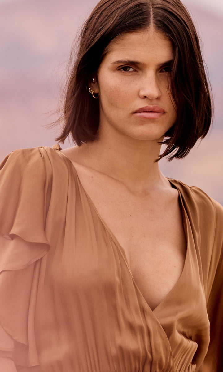 Mes Demoiselles Cascais Dress - Caramel