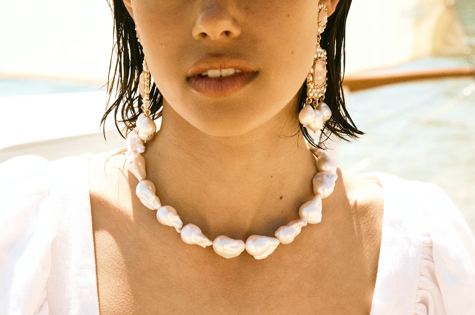 Christie Nicolaides Isabetta Pearl Necklace - Back soon!