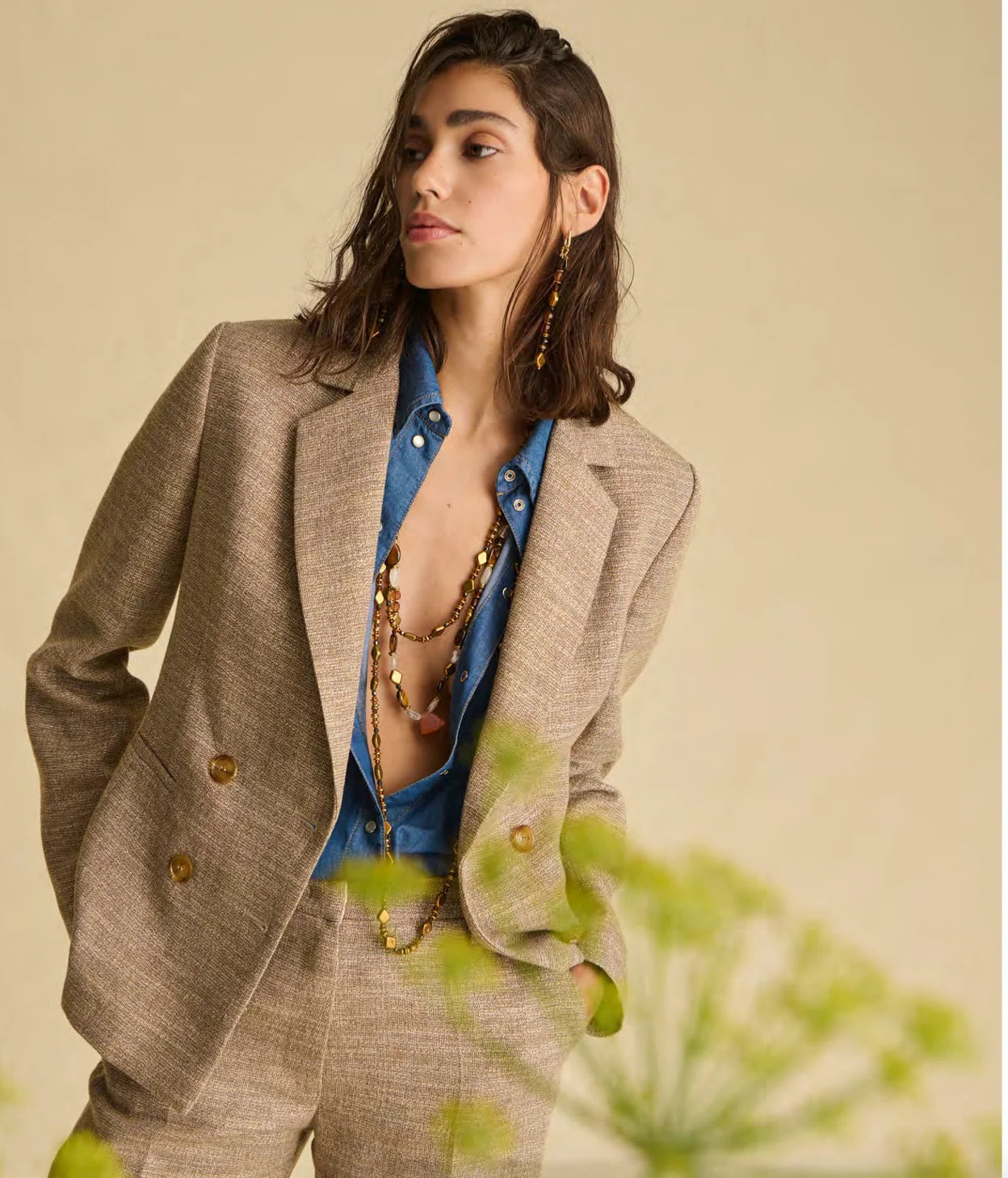 Momoni Estribo  Suit Jacket