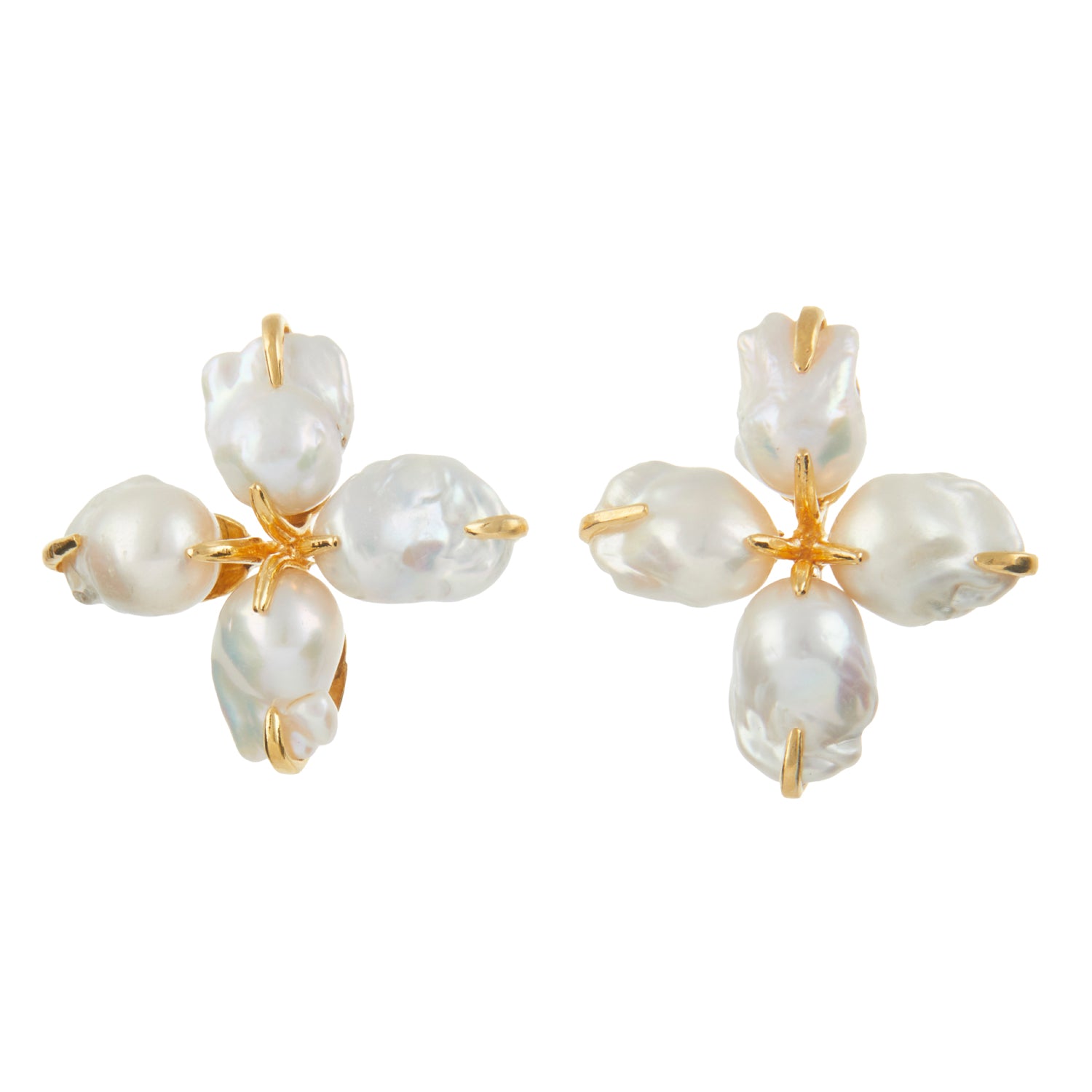 Christie Nicolaides Cordelia Earrings - Pearl