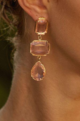 Christie Nicolaides Misha Earrings - Pink