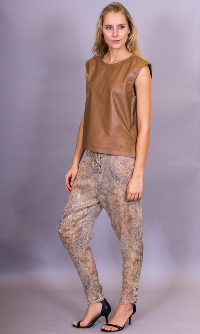 HOSS Nunez Leather Tank - HOSS