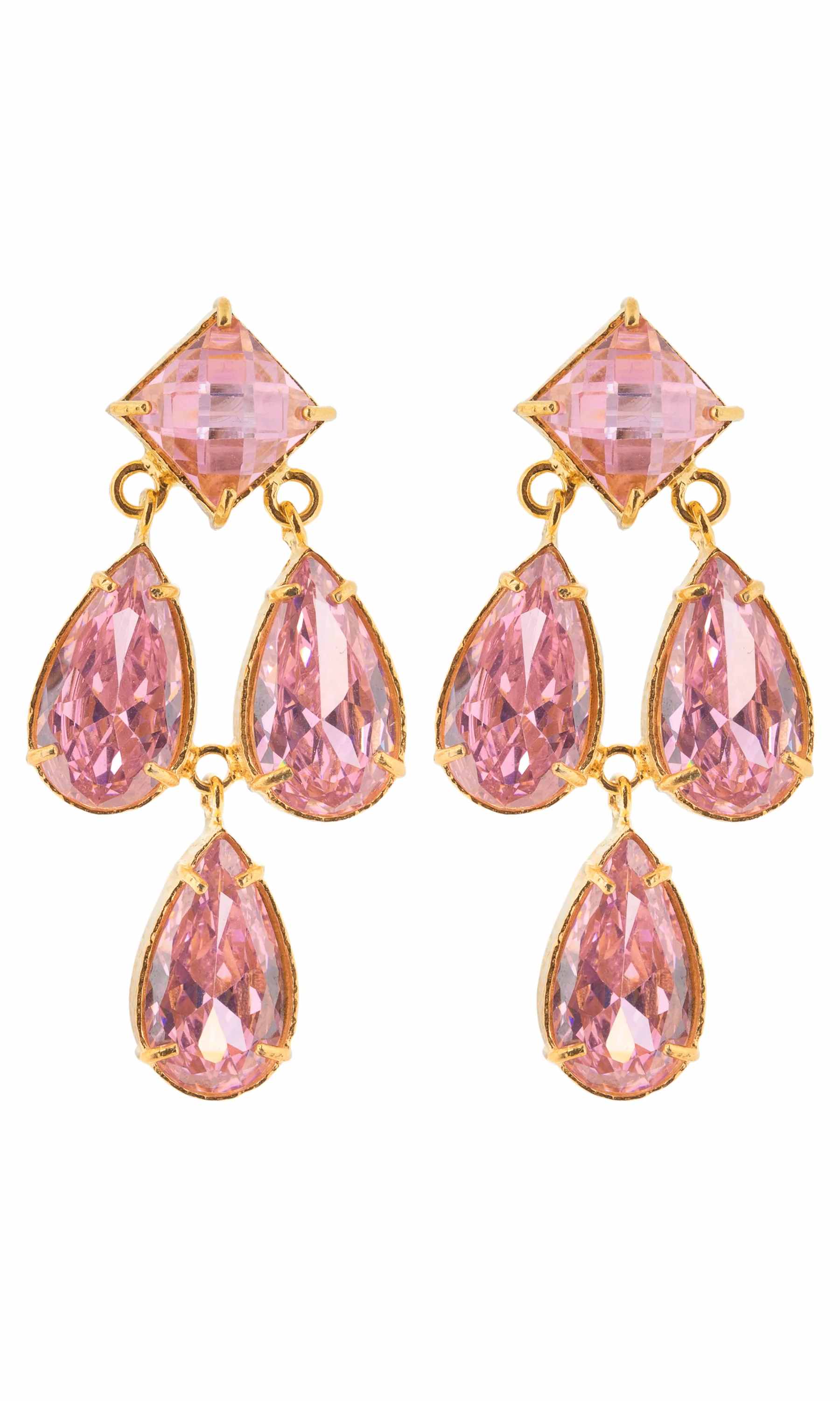 Christie Nicolaides Katia Earrings - Pink