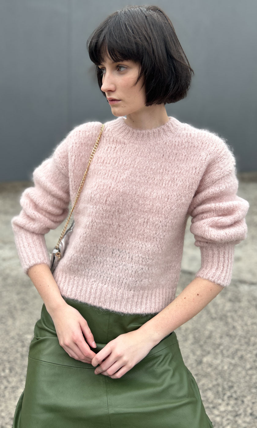 Maison Anje Le Stockholm Pale Pink Knit