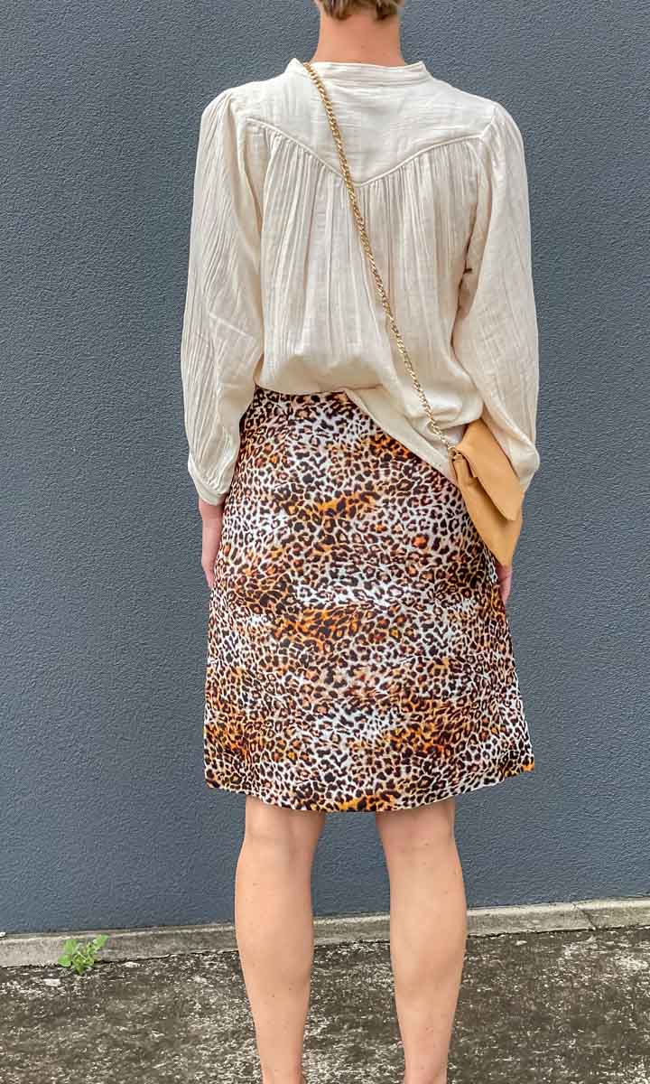 HOSS Animal Linen Skirt