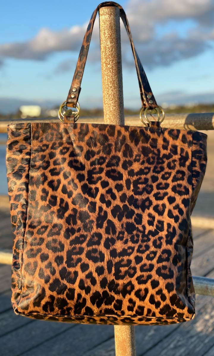 HOSS  Large Leather Print Tote