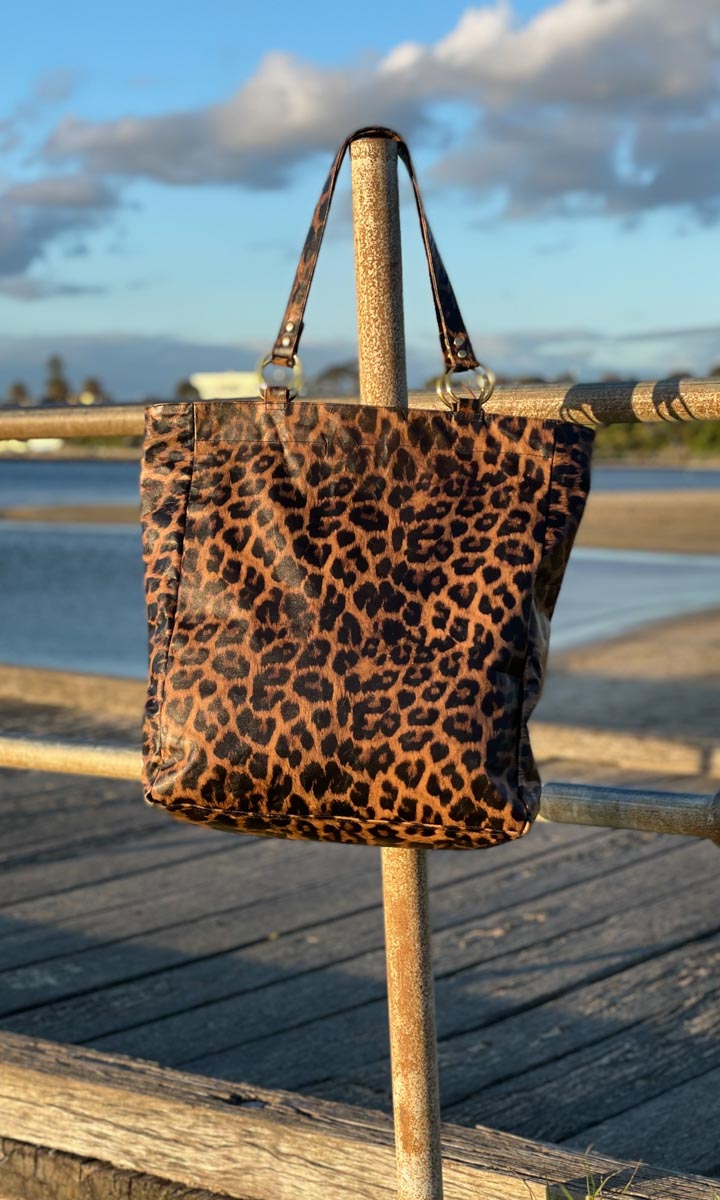 HOSS  Large Leather Print Tote