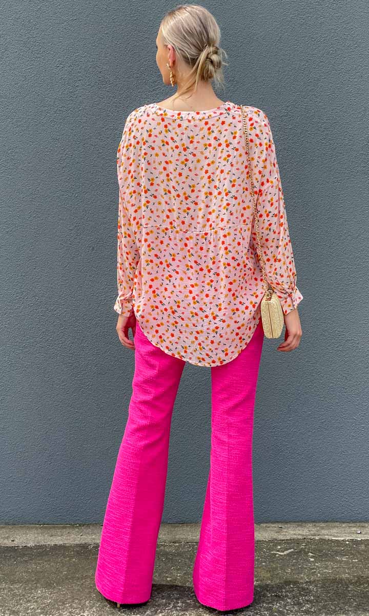 Hoss Pink Blossom Galla Shirt