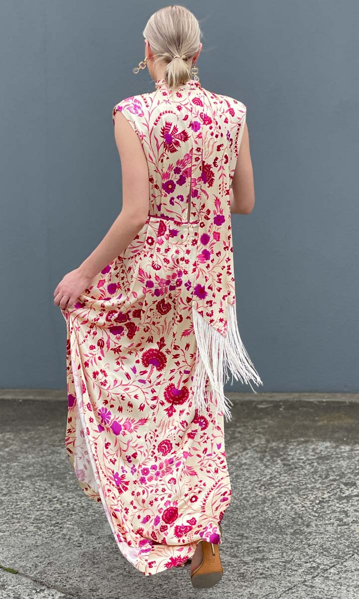 Sabina Musayev Revenna Dress - Ivory Floral