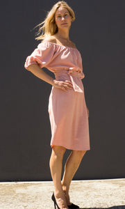 HOSS Mimi Dress - Dusty Pink - HOSS