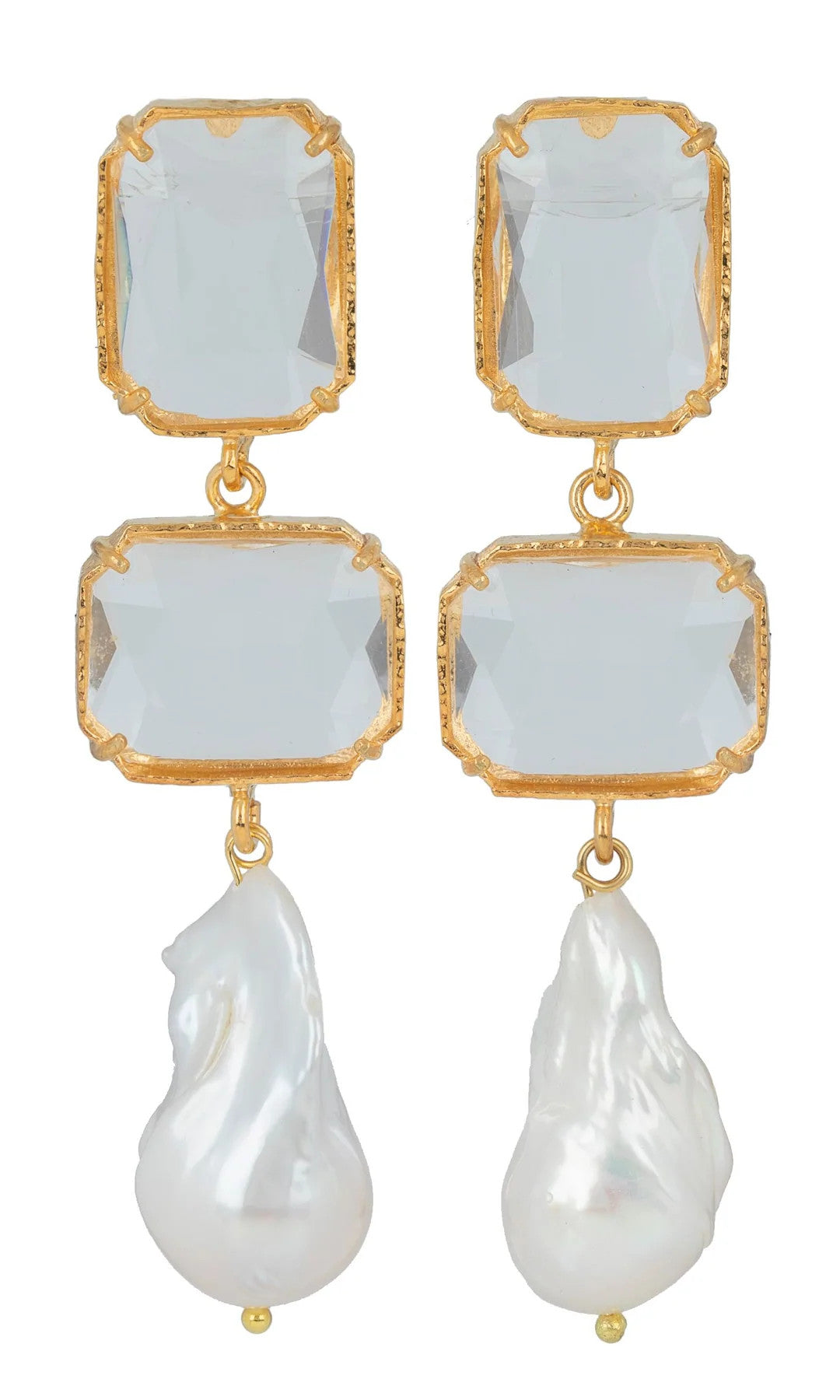 Christie Nicolaides Daphne Earrings - Clear