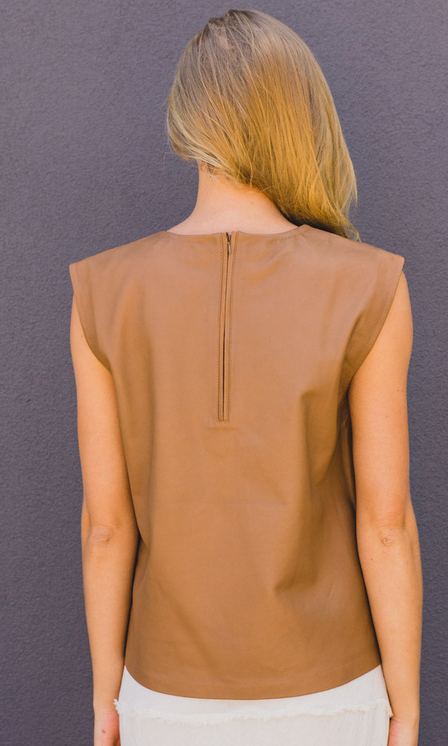 HOSS Nunez Leather Tank - HOSS