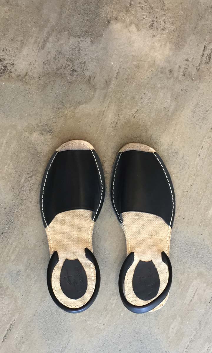 Importante Sandals - Black - HOSS